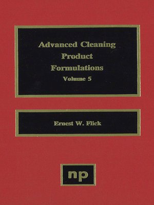 cover image of Advanced Cleaning Product Formulations, Volume 5